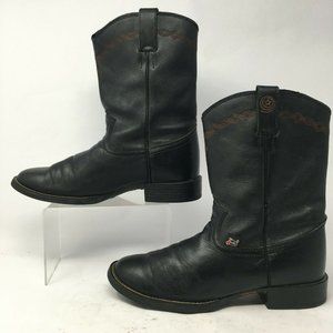 Justin Womens 9B Calf Pull On Mid Calf Cowboy West